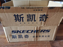 斯凱奇（Skechers）女鞋Slip ins閃穿鞋媽媽鞋低幫鞋淺口一腳蹬運(yùn)動鞋136542 灰褐色/TPE 38 曬單實拍圖