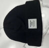 回力（Warrior）帽子男秋冬季男士保暖毛線(xiàn)帽潮牌冷帽男生針織帽女冬天棉帽堆堆帽 黑色 53cm-63cm 曬單實(shí)拍圖