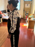 緹米媗中老年女裝休閑運(yùn)動服套裝春秋季新款大碼時(shí)尚衛(wèi)衣媽媽秋裝三件套 白色6693（三件套） 4XL 建議穿138-148斤 曬單實(shí)拍圖