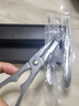 拜杰蟹八件吃蟹工具大閘蟹不銹鋼鉗吃螃蟹專(zhuān)用工具4件套（帶收納盒） 曬單實(shí)拍圖
