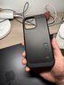 SPIGEN【靈動(dòng)觸控按鍵相機控制】適用蘋(píng)果iphone16promax手機殼新款16pro防摔保護套MagSafe磁吸殼帶支架 黑色【升級磁吸款 | 帶支架】 iPhone 16 Pro Max 曬單實(shí)拍圖