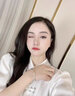 珍尚銀中國黃金授權四葉草銀手鐲女士足銀999時(shí)尚飾品送女友情人節禮物 約28克 內徑56mm 配傳承禮盒 曬單實(shí)拍圖