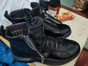 希馳男靴頭層羊皮馬丁靴男士真皮冬季加絨保暖高幫商務(wù)皮靴中幫棉皮鞋 黑色四季款 40  標準皮鞋碼 曬單實(shí)拍圖