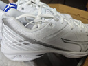 MIZUNO美津濃WAVE CLAW 3鷹爪3代三代羽毛球鞋NEO輕量靈活快速男女通用 白銀  鷹爪3代 [輕彈快啟動(dòng)] 42.5 =275mm 曬單實(shí)拍圖