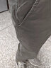 真維斯（JEANSWEST）夏季薄款九分休閑褲男士直筒錐形寬松冰絲運動潮流男褲子 卡其灰 M 【建議110-130斤】 曬單實拍圖