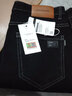 百圓褲業(yè)牛仔褲男士春秋季修身彈力直筒長(cháng)褲商務(wù)褲子男 9024黑色 31 【2尺4】 曬單實(shí)拍圖