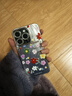 圣圖朗清新小碎花適用新款蘋(píng)果17手機殼iphone16promax女14plus閃粉羽紗13全包11帶鏡頭膜iPhone15手鏈12 精孔羽紗[自帶鏡膜]-彩色碎花 iPhone 14 Pro 曬單實(shí)拍圖