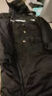 荶噶軍大衣男冬季加厚長(cháng)款可拆卸保安大衣加絨冷庫防寒服勞保棉襖棉服 1超長(cháng)黑色升級防水款【加絨帽子+ 大碼 建議體重【160-190斤】 曬單實(shí)拍圖