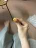 夢(mèng)金園黃金戒指 古法足金泥鰍背素圈可調節指環(huán)男女同款戒 生日禮物 約6.50g-面寬約5mm-克重多退少補 曬單實(shí)拍圖