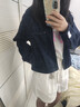 優(yōu)衣庫女裝麻棉短褲/休閑褲子473696 01 乳白色 M /160/66A 曬單實(shí)拍圖