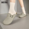 大東棉鞋女鞋2026冬季新款時(shí)尚休閑平底套腳圓頭低跟簡(jiǎn)約D0142 曬單實(shí)拍圖