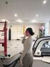 gigt極吉運動(dòng)長(cháng)袖T恤瑜伽服女普拉提帶胸墊跑步健身上衣 卡其 M碼 曬單實(shí)拍圖