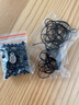 ANST黑瑪瑙散珠7A級天然黑紅瑪瑙半成品DIY手工編織配件材料水晶珠飾 7A黑瑪瑙5mm【70顆】 曬單實拍圖