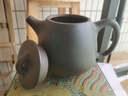 尊壺 宜興紫砂壺高石瓢茶壺手工茶具國(guó)工李靜原礦黑金剛泥大號(hào)泡茶器 李靜 高石瓢 黑金剛泥360cc10孔 曬單實(shí)拍圖