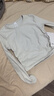 lululemon丨All It Takes 女士運動(dòng)長(cháng)袖T恤*羅紋 Nulu? LW3GK5S 骨白 XS /4 曬單實(shí)拍圖
