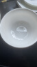 瓷秀源纯白唐山骨瓷碗家用套装微波炉米饭碗面碗粥碗防烫吃饭餐具陶瓷碗 4.5英寸金钟碗6个 实拍图