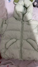 嘟嘟家【杜邦三防】兒童羽絨服男童外套加厚冬裝女童白鴨絨衣服可愛童裝 綠色 100 曬單實拍圖