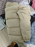 斯凱奇（Skechers）情侶保暖鴨絨短款外套L423U080 愛(ài)爾蘭奶油色/028R XS  曬單實(shí)拍圖