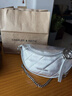 CHARLES&KEITH時(shí)尚鏈條單肩斜挎包腰包女包女士生日禮物CK2-80151325 Silver銀色 S 曬單實(shí)拍圖