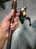 狼王樂釣（LWLD） 狼王樂釣魚竿海竿海桿碳素可定位遠(yuǎn)投竿拋竿超硬魚竿套裝組合全套 定位輪座2.1米+狼王樂釣12軸5000金屬輪禮品 曬單實(shí)拍圖
