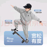 左西童裝男童秋裝套裝2025秋新款兒童學(xué)院風(fēng)潮酷帥氣運動(dòng)兩件套 灰色 常規 130 建議身高130cm左右 曬單實(shí)拍圖