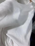 軒峻五分袖t恤男短袖衛(wèi)衣日系風(fēng)中袖100%純棉重磅寬松螺紋下擺收腰夏 黑色100%純棉 M 曬單實(shí)拍圖