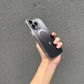 梵皓伊【新款MagSafe磁吸】潮牌適用蘋(píng)果15promax手機殼iPhone14pro超薄15plus全包防摔保護殼13高級感12 黑色【IMD磨砂漸變-MagSafe磁吸】 iPhone14Pro 曬單實(shí)拍圖