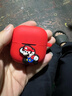 廣齊信適用華為freeclip2耳機保護殼新款一體式華為FreeClip2藍牙保護套全包硅膠華為clip2代耳機套軟盒 紅色奔跑馬里奧【贈防丟扣】 華為freeclip2 曬單實(shí)拍圖