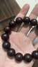 穆百年 高油密印度小葉紫檀佛珠手串男士念珠手鏈 曬單實(shí)拍圖