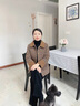 俞兆林（YUZHAOLIN）媽媽裝秋冬季毛呢中老年女裝加絨加厚外套女2024新款洋氣短款大衣 F7GGGGG47 咖色（上衣） XL  建議90-105斤 曬單實(shí)拍圖