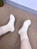 辛叢2025新款睡覺(jué)襪子女雙面德絨睡眠艾草底秋冬空調地板防寒祛濕腳套 艾草睡眠襪【卡其-1雙】防寒祛濕 高彈均碼(36~43) 曬單實(shí)拍圖