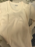 宜而爽【100%全棉】女士秋衣秋褲套裝純棉保暖內衣青少年圓領(lǐng)棉毛衫褲 曬單實(shí)拍圖