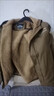 JEEP SPIRIT羊羔絨外套男短款寬松保暖連帽工裝棉服休閑冬季加絨加厚棉衣 卡其色 L 140斤左右 曬單實(shí)拍圖