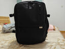 新潮代雙肩包男商務(wù)大容量旅行包輕便出差背包多功能戶(hù)外休閑電腦包 黑色可拆卸款【雙肩+手提】 曬單實(shí)拍圖