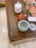 豪峰胡桃木紋家用2025新款茶具套裝實木茶盤排水托盤茶臺教師節(jié)禮物 同福茶盤-長60cm寬32cm高3.5cm 曬單實拍圖