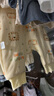 微獅牧尼新生嬰兒棉服冬裝寶寶棉衣連體哈衣加厚保暖棉襖衣服冬季 淺駝色 59 cm 曬單實(shí)拍圖