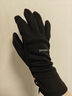 迪卡儂手套女手套可觸屏手機自行車(chē)神器保暖春秋男士運動(dòng)戶(hù)外 黑色 S 曬單實(shí)拍圖