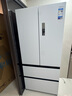 美的（Midea）M60系列520純平全嵌法式多門四開門家用冰箱超薄雙系統(tǒng)循環(huán)大容量制冰BCD-520WUFPZM(E)白國家補(bǔ)貼 曬單實(shí)拍圖