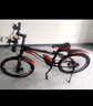 鳳凰（Phoenix）兒童自行車(chē)山地車(chē)男女學(xué)生腳踏車(chē)6-15歲童車(chē) 霸道 黑紅色 22寸 曬單實(shí)拍圖