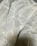百圖betu女裝夏季新款襯衫一字肩圓領(lǐng)兩穿流蘇綁帶襯衫女2306T27 白色 M 曬單實(shí)拍圖