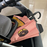 凌云鶴嬰兒車(chē)遮陽(yáng)傘車(chē)傘推車(chē)防曬雨傘寶寶童車(chē)通用萬(wàn)向傘遛娃神器夏季 粉色小熊甜甜圈【黑膠87cm】 防紫外線(xiàn) 晴雨兩用 曬單實(shí)拍圖