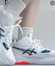 亞瑟士（ASICS）新款V-SWIFT FF MT 4專業(yè)排球鞋透氣超輕速度減震支撐室內(nèi)運(yùn)動(dòng)鞋 METARISE 2丨白藍(lán)紅 高幫 42 曬單實(shí)拍圖