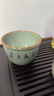 一品工坊柴窯陶泥主人杯景德鎮(zhèn)釉下青花寫意茶杯手繪竹子開片茶具手工缸杯 手繪柴窯青花竹子茶杯 曬單實拍圖