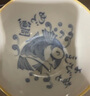 美濃燒（Mino Yaki）日本進(jìn)口兔子飯碗套裝釉下彩餐具家用 和風(fēng)鯛魚(yú)高腳碗禮盒 4.5英寸濃花兔飯碗5件套 曬單實(shí)拍圖