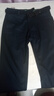羅蒙（ROMON）高端春秋季男士商務(wù)休閑褲修身直筒褲子百搭西褲男款長(cháng)褲子 藏藍色175 34 （腰圍2尺7） 曬單實(shí)拍圖