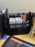 得力(deli)多功能九格组合笔筒  金属网办公桌面收纳盒  办公用品 黑色8902 实拍图
