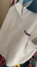森馬（Semir）短袖t恤女涼感抗菌正肩修身2025夏顯瘦V領(lǐng)白色打底衫109325100002 曬單實(shí)拍圖