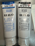 吾諾（UNO）日本活性炭洗面奶男士泡沫潔面乳清爽控油補水保濕祛痘護膚品 控油+祛角質(zhì) 2支裝 曬單實(shí)拍圖