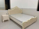 尊范（ZUF）欧式双人床现代简约皮床轻奢床卧室家具1.8米公主床主卧大床 单床（现货闪发） 1500*2000曲木结构 实拍图