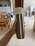 无印良品（MUJI） 不锈钢保温保冷马克杯/单触式 水杯 ZD9S001 约500ml 实拍图